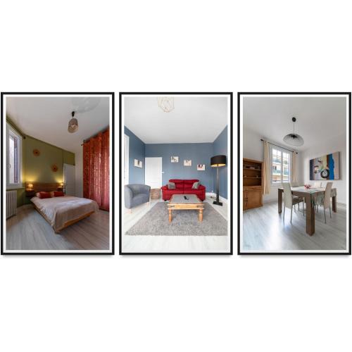 Republique Apartment | Le Louis B - Appartement calme et lumineux proche Thermes