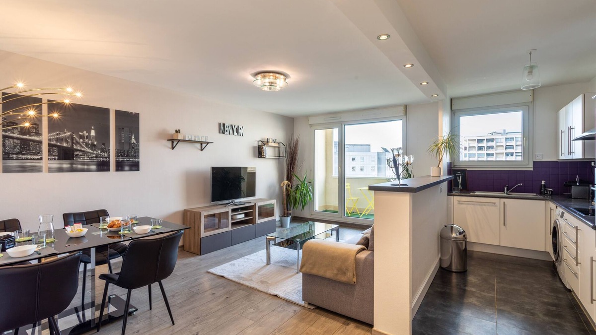 Colombier - Champ de Mars Apartment | Le Lounge - 2 chambres avec parking