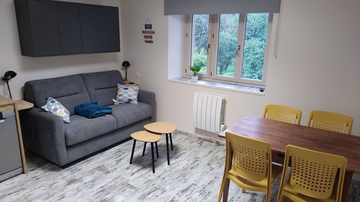 Saint-Lupicin Apartment | Le Lupicin, a quiet, comfortable one-bedroom apartment