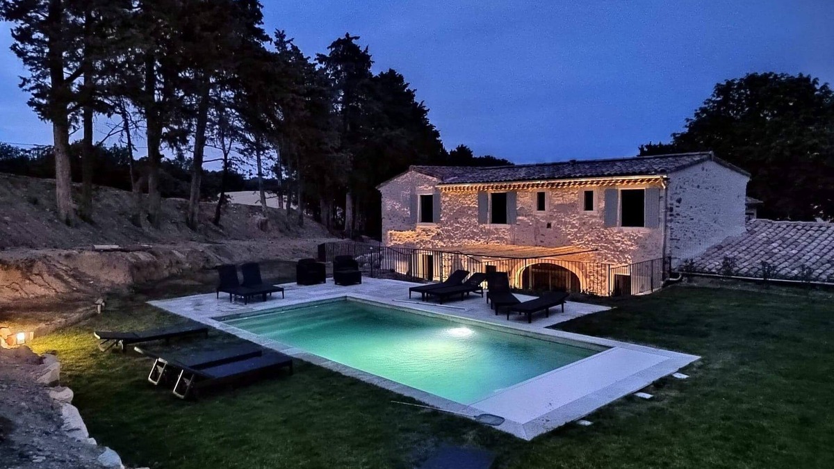 Saint-Gervais-sur-Roubion House | Le Mas du Laga with private heated saltwater pool in Drôme Provençale