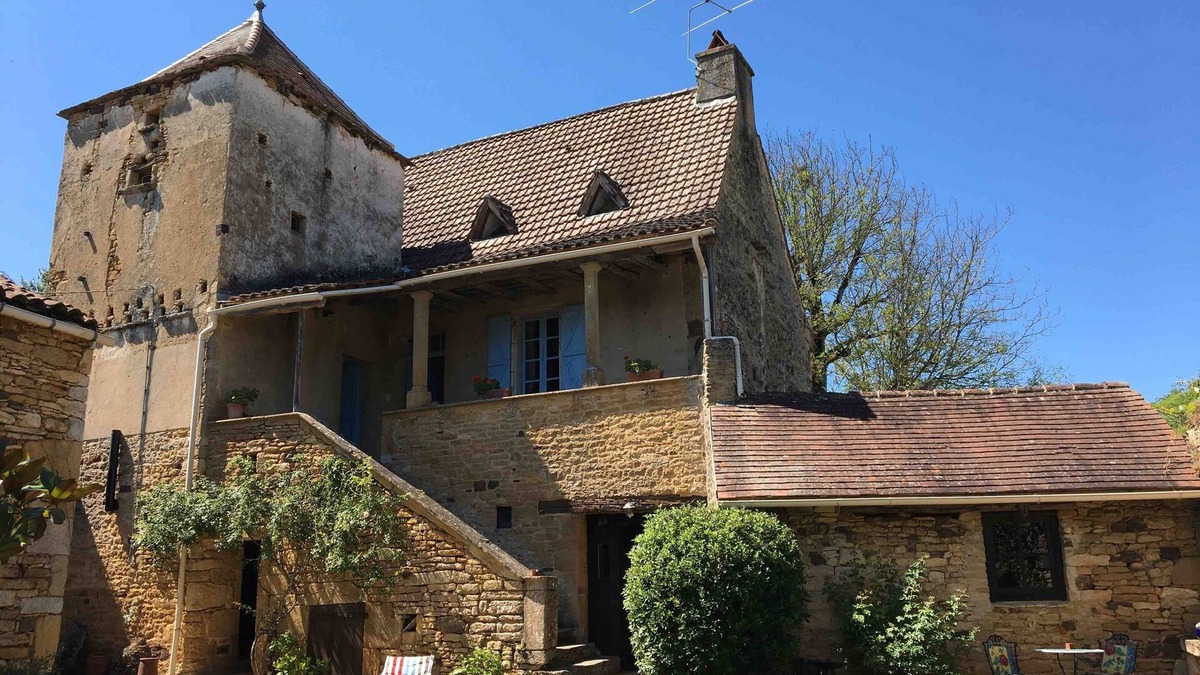 Frayssinet-le-Gelat Cottage | Le Manoir 4* - Relaxing large gite perfect for families and groups for 10 guests