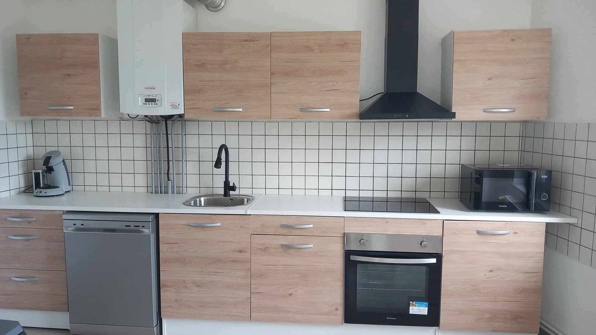 Joeuf Apartment | Le Marie 115m² - Spacious 3 bedrooms - 2 bathrooms - Balcony