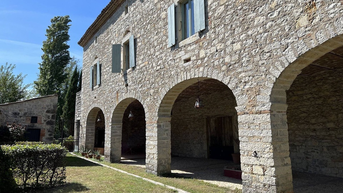 Berrias-et-Casteljau Other | Le Mas de Jalès: A blend of traditional stonework and contemporary art