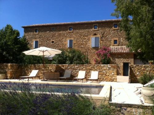 Aigaliers House | le mas du cypres, 12 pers et piscine
