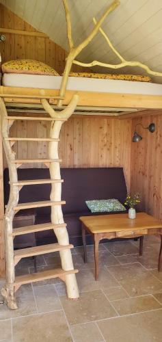 Rostrenen House | Le Merle Moqueur, maisonnette en bois, Les kabanes en Kreiz Breizh