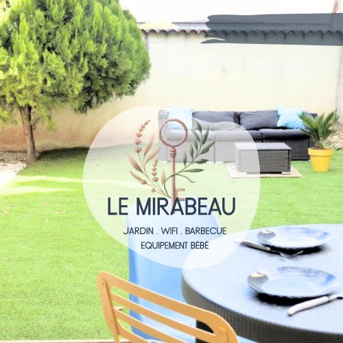 Trets Apartment | LE MIRABEAU - Jardin Calme & Confort proche d'Aix