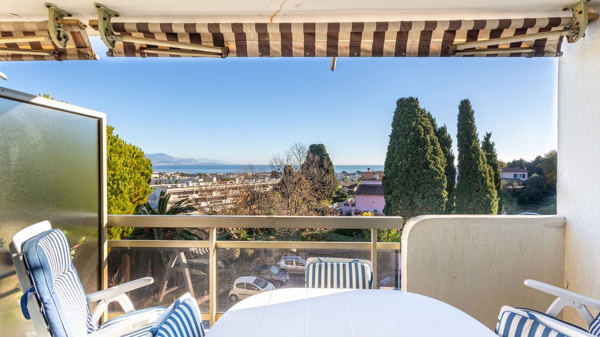 Plaine de la Brague Apartment | Le Morane - Apt balcon vue mer