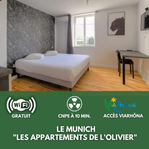 Loyettes Apartment | Le Munich - Les appartements de l'olivier