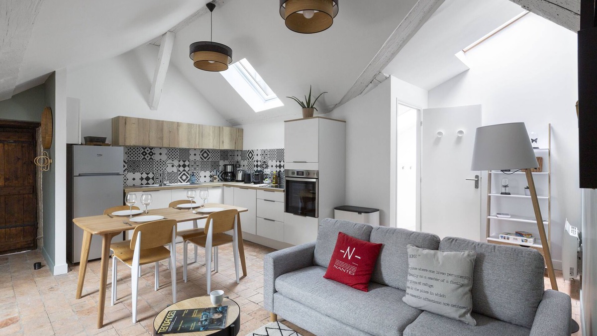 Nantes Centre Apartment | Le Nao- L'Île Feydeau - 2 chambres de charme