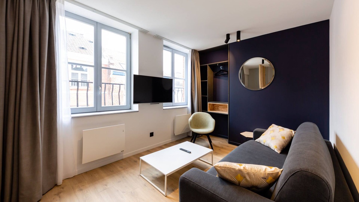 Old Lille Apartment | Le Nouveau Siècle, Duplex apartment Vieux Lille