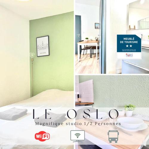 Poitiers Apartment | Le OSLO, à 50m de la gare TV connecté+Fibre