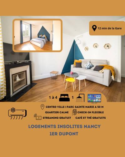 Haussonville-Blandan-Mon Desert-Saurupt Apartment | Le P'tit Dupont - Logements Insolites