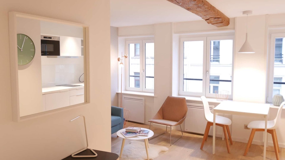 Old Lille Apartment | Le P'tit Quinquin 1 bedroom apartment Vieux Lille