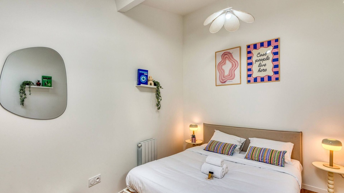 Glaciere - Montmein Apartment | Le Pastel - Cosy Appart - métro B - 1 à 4 personnes