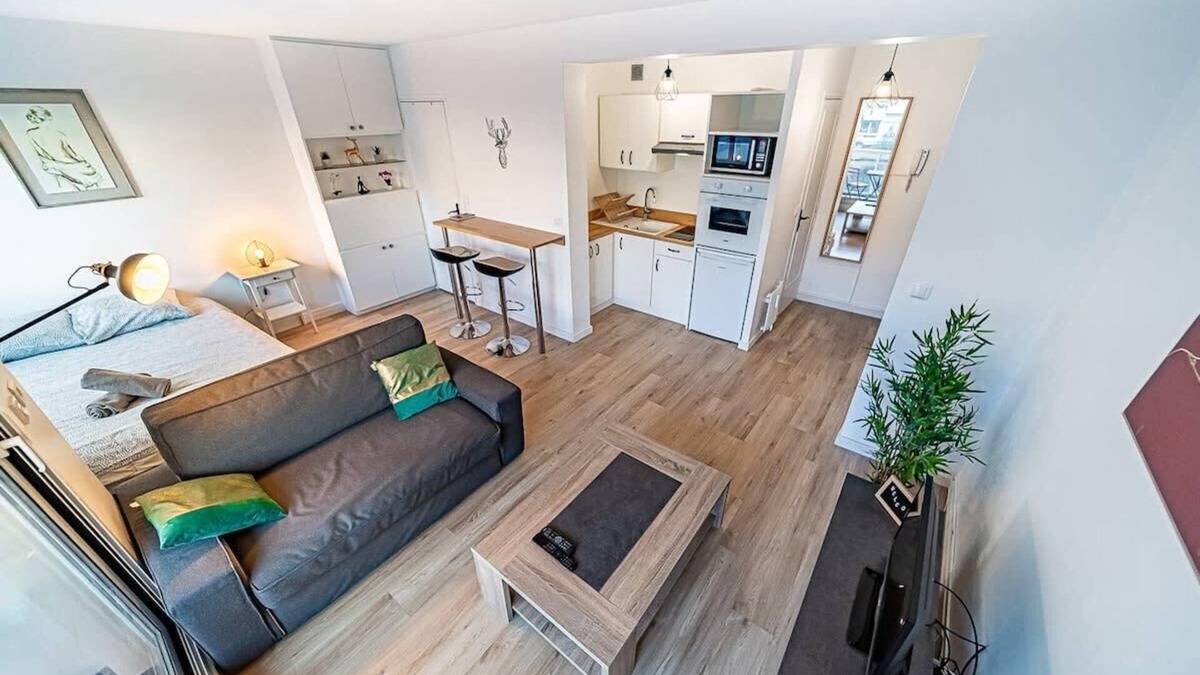 Jules Ferry - Recamier Apartment | Le petit Massena-cosy 2 pers balcon- Part Dieu