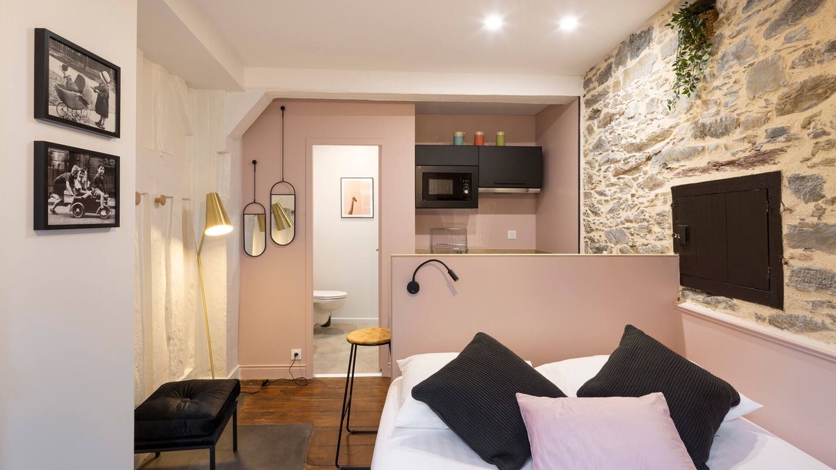 Centre Apartment | Le Pink - Studio tout confort
