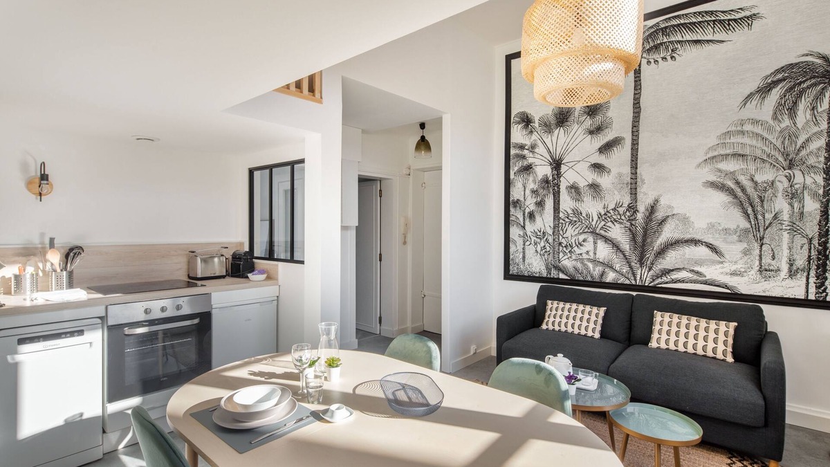 Graslin - Commerce Apartment | Le Pommeraye – Élégance & confort en plein cœur de Nantes
