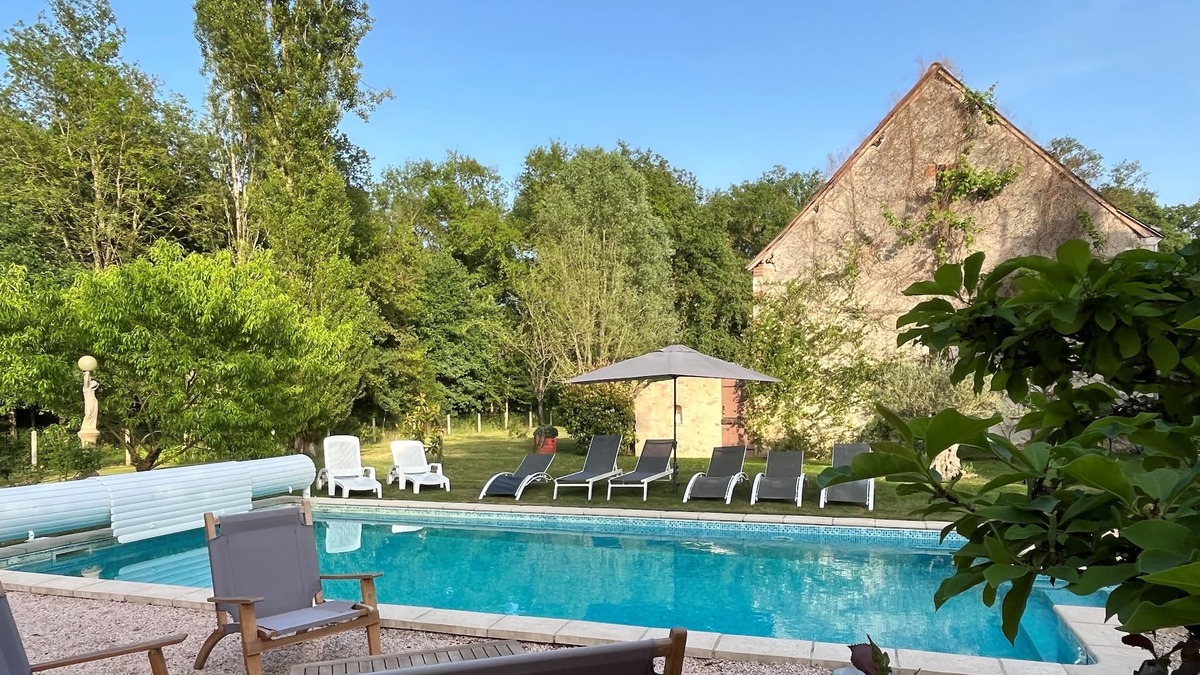 Saint-Branchs House | Le Praz, La Pellerie gites - swimming pool & spa - 2 gites for 4 people