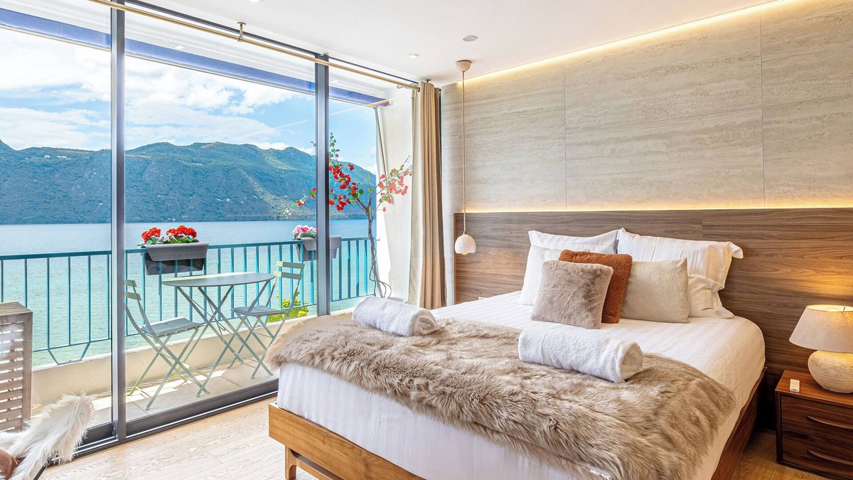 Tresserve Apartment | Le Rivage Alpin - vue lac et spa