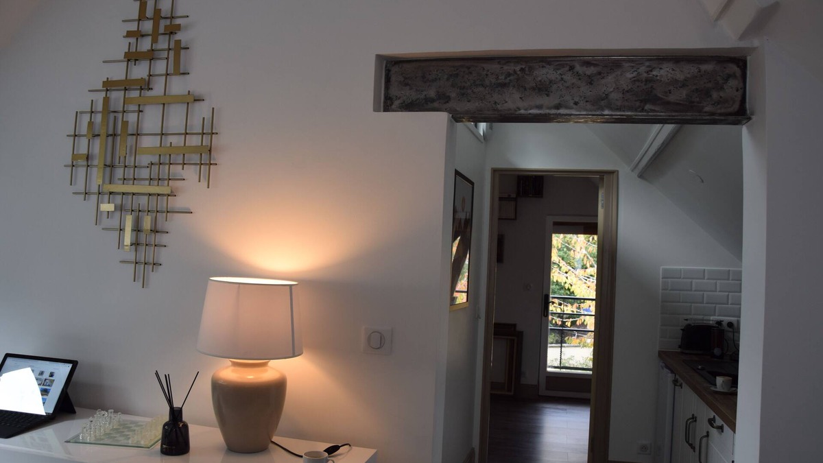 Luisant Apartment | "Le Rooftop de la fontaine", in a quiet, green setting