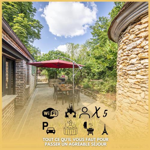 Guerard House | Le Ru De Biche - 20min Disney - SPA du 01 05 au 01 11 - paisible