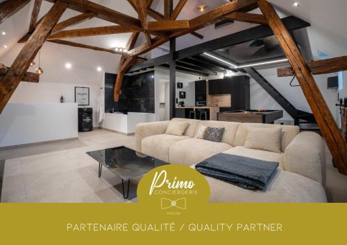 Buxy Apartment | Le Saint-André - Clim - Loft romantique avec Jacuzzi - BY PRIMO C0NCIERGERIE