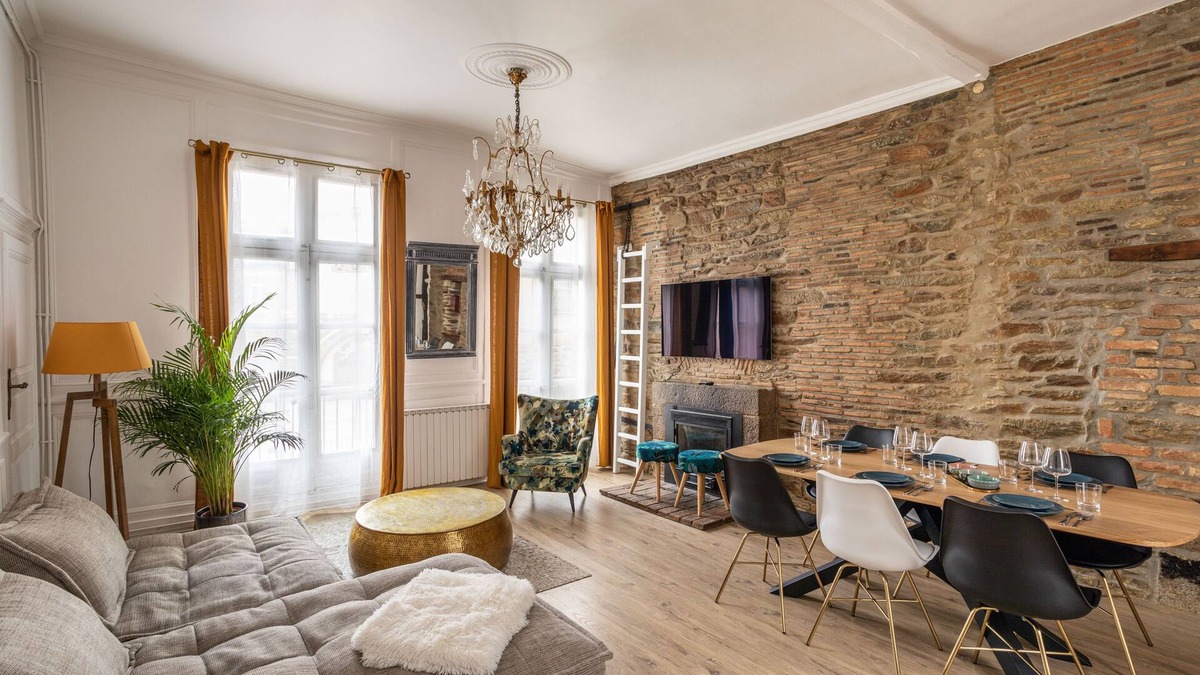 Dinan - Saint-Malo Apartment | LE SAINT-LOUIS - Apt 3 chambres au cœur de Rennes