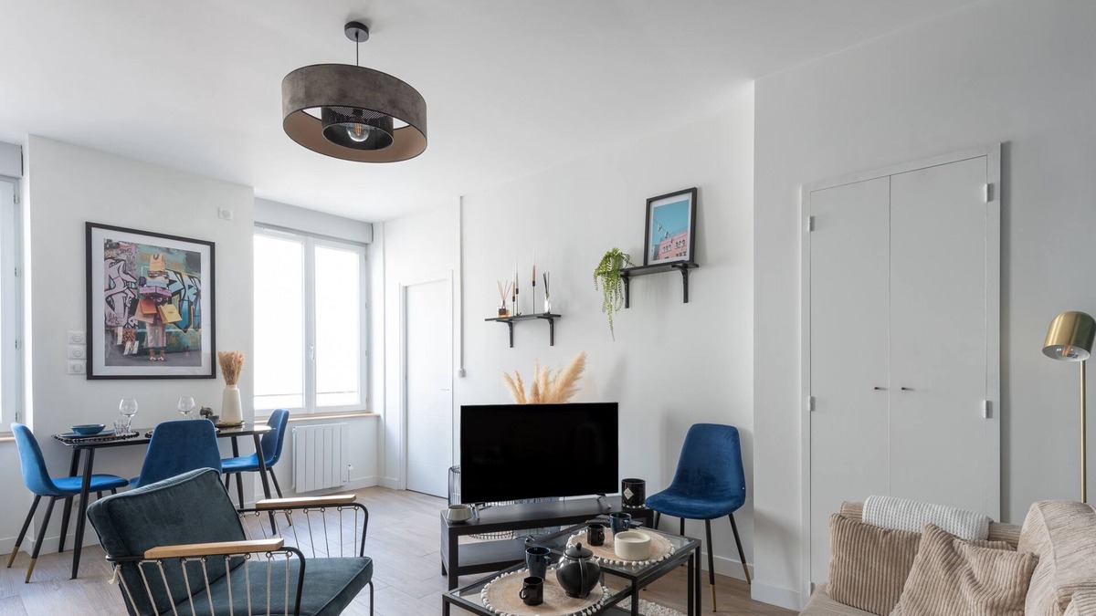 Brotteaux Apartment | Le Select sur Cour - Havre de paix pour 2 à Lyon
