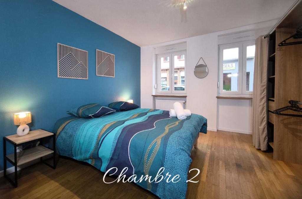 Sarreguemines Apartment | Le Spacieux - centre-ville - 4 chambres - 8 pers