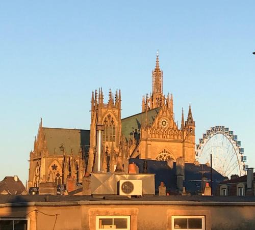 Metz-Centre – Ancienne Ville Apartment | Le St-Arnould - Vue Cathédrale, central & calme