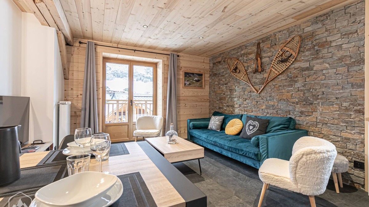 Termignon Apartment | Le Temps Suspendu - "Anémone" Charming apartment - 8 people