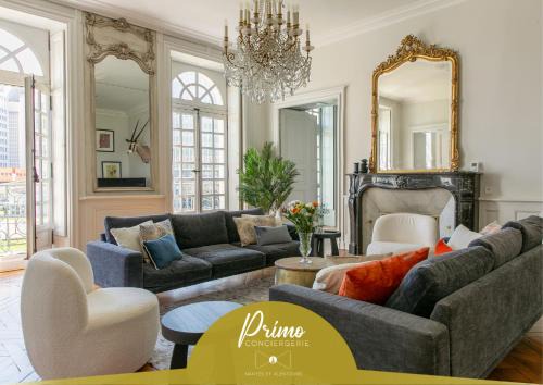Nantes Centre Apartment | Le Turenne - Appartement 5 étoiles - hypercentre - parking privé