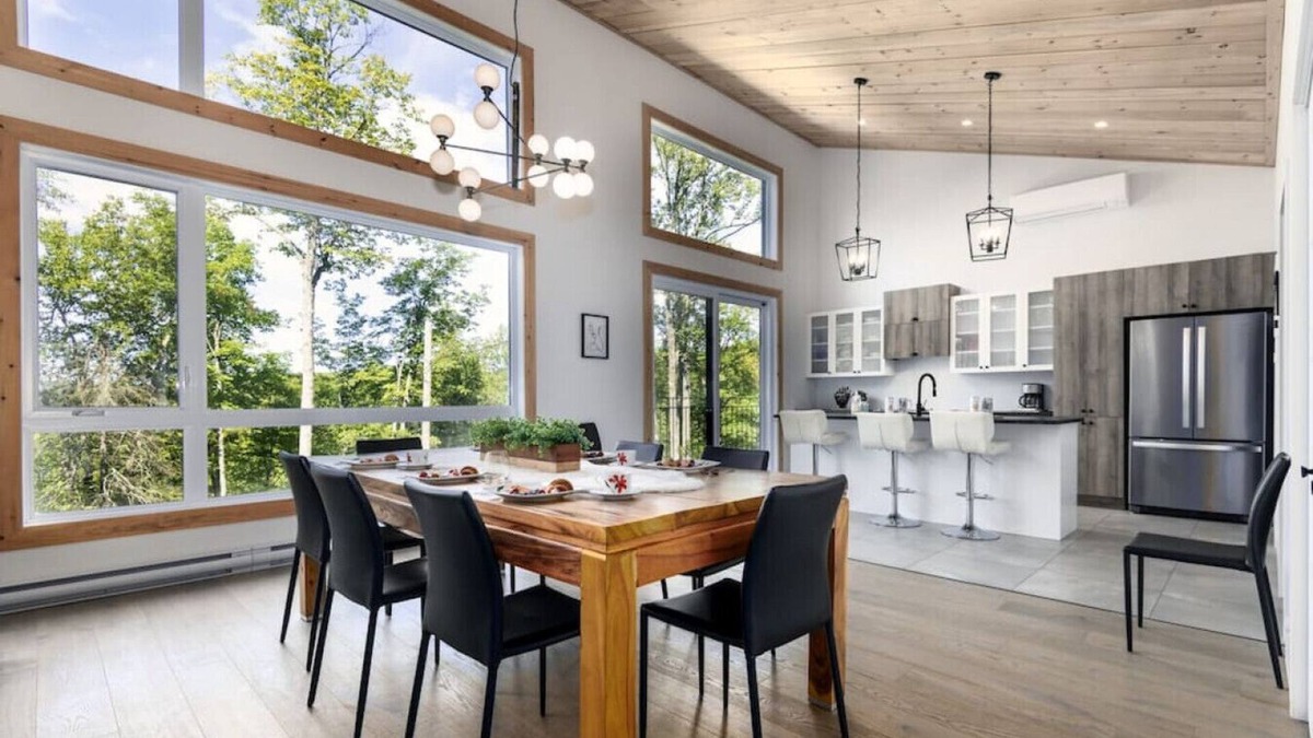 Nominingue Cabin | Le VÜ Boréal, à Nominingue, Laurentides