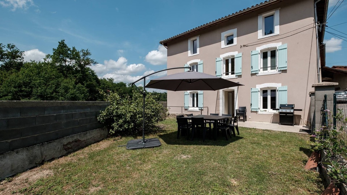 Peschadoires House | Le Verdier - Charmante maison pour 10 avec jardin