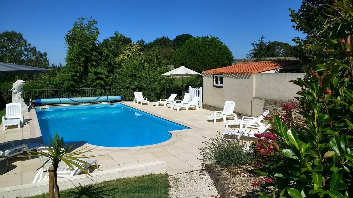 Bourgenay Cottage | Le Vieux Logis, Piscine Chauffée, à 5 km de la mer