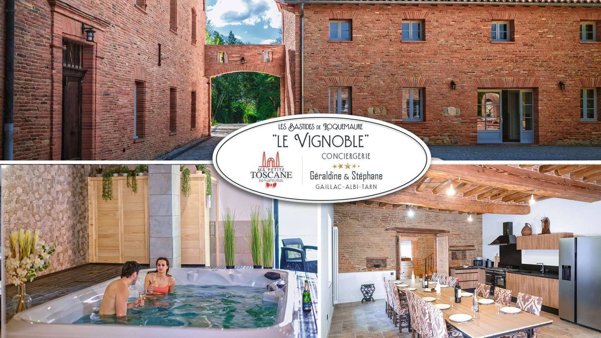Roquemaure Other | Le Vignoble - Swim spa - Hamman - Sauna - 12 people