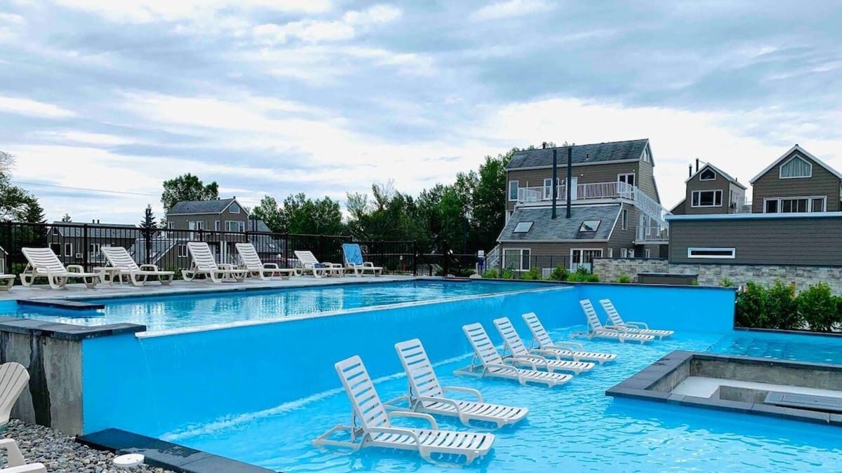 Beaupre Condo | Le Viola au Mont Ste-Anne, Parc aquatique INCLUS