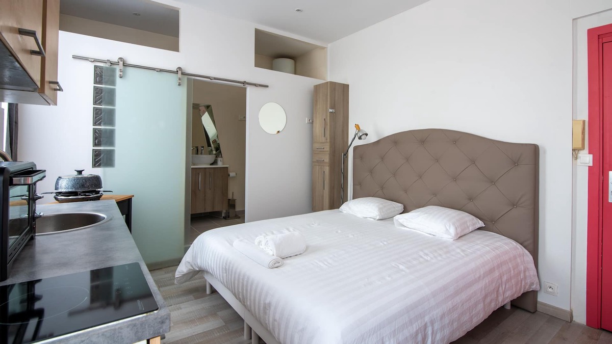 Besancon Apartment | Le Viotte Studio Grand confort King Size