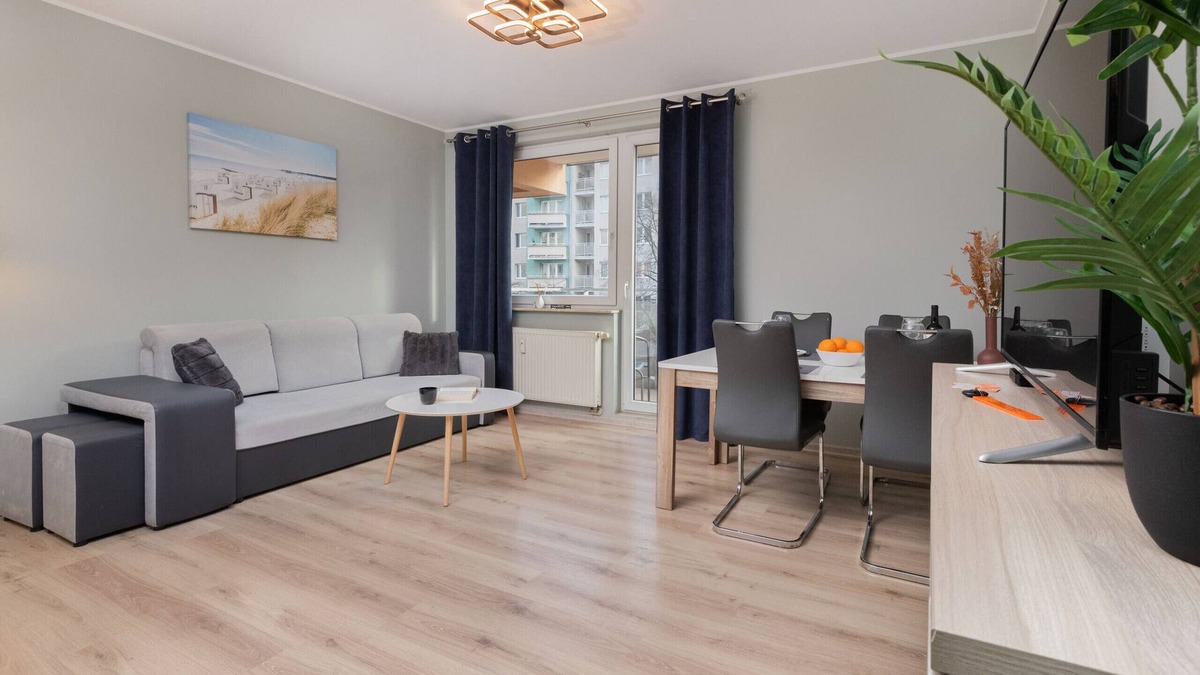 Redlowo Apartment | Legionów 102A | Wifi, Pet-friendly, 1 Bedroom, Balcony, Parking, Gdynia