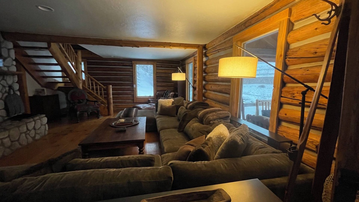 Highland Meadows Cabin | Lena's Cabin in Vail is nestled right beside Gore Creek, minutes from skiing.