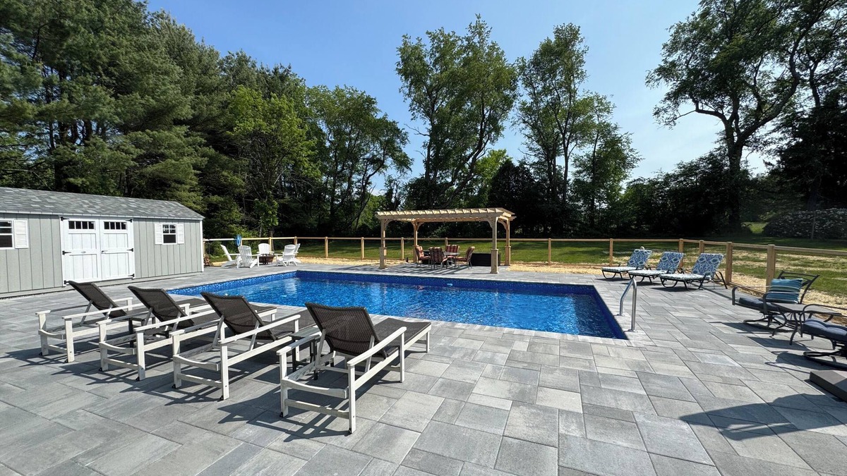 Lenox House | Lenox Grand Colonial with Pool by Evergreen Home