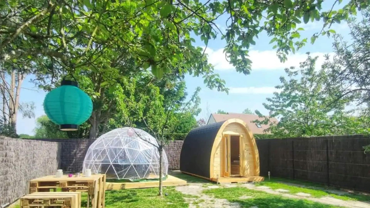 Pruniers-en-Sologne Ski Chalet | Les Atypiques de Sologne - Spa - Zoo de Beauval