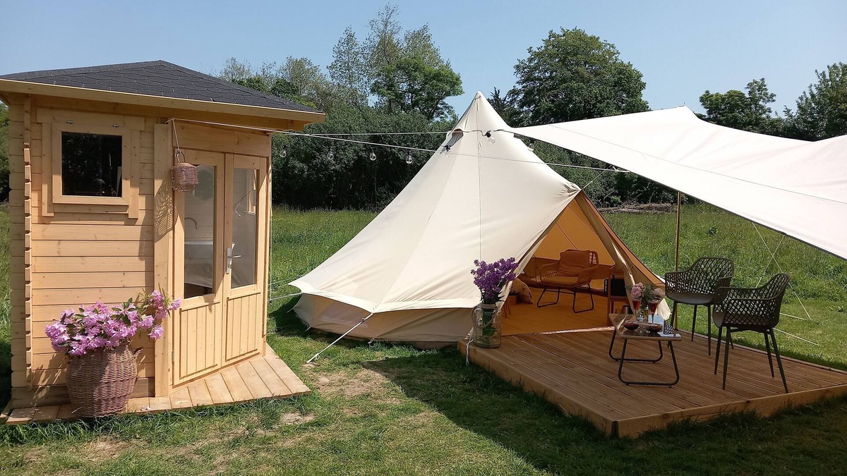 Ploumilliau Cabin | Les Atypiques de Kergomar, Tente Bell Glamping