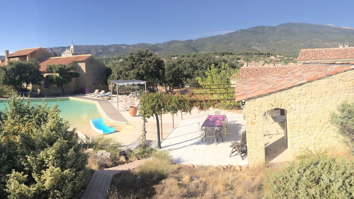 Bedoin Apartment | Les Balcons du Ventoux, Appartement Blanche