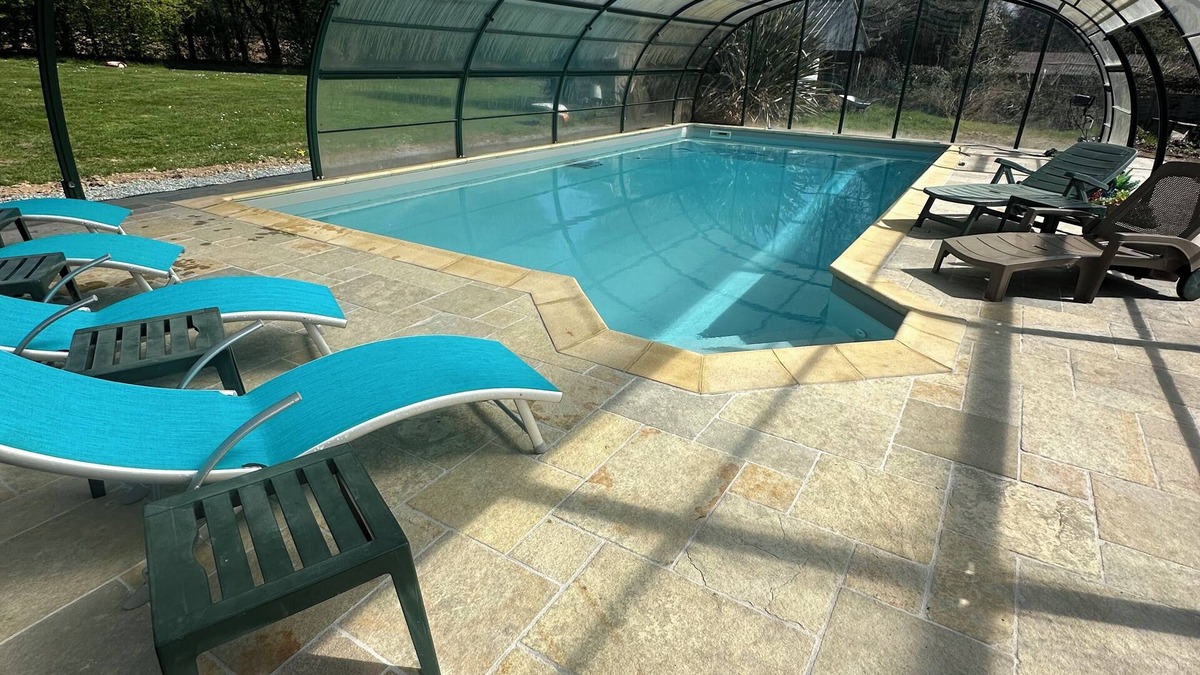 Masserac House | Les Charmettes, 3 bedrooms, heated indoor pool, enclosed grounds.