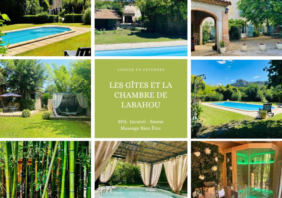 Anduze Bed & Breakfast | Les Gîtes et la Chambre de Labahou SPA
