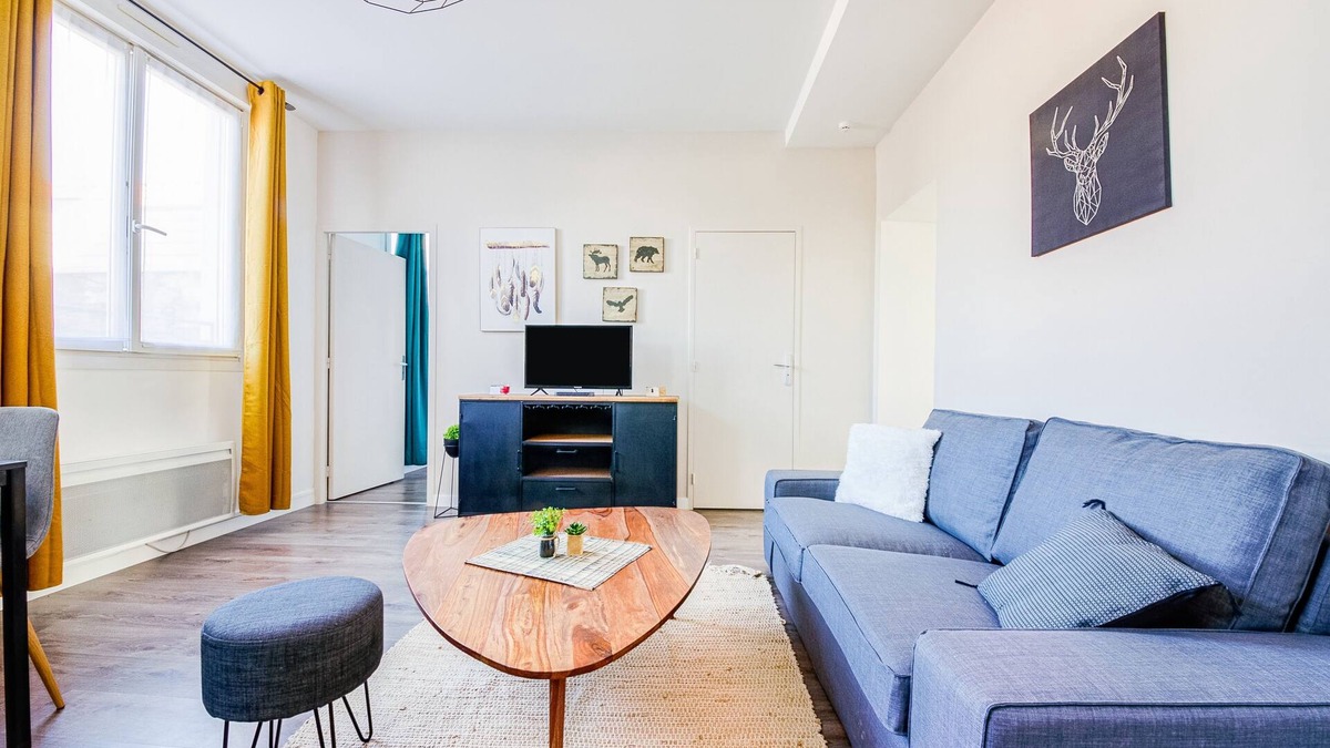 Talensac-Pont Morand Apartment | Les Halles Nantaises - marché de Talensac