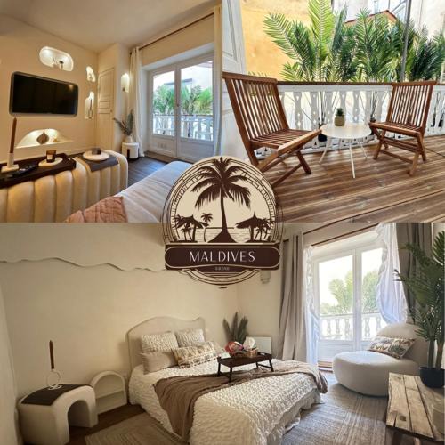 Macon Apartment | LES MALDIVES, T2, Balcon, Hyper centre Place aux Herbes