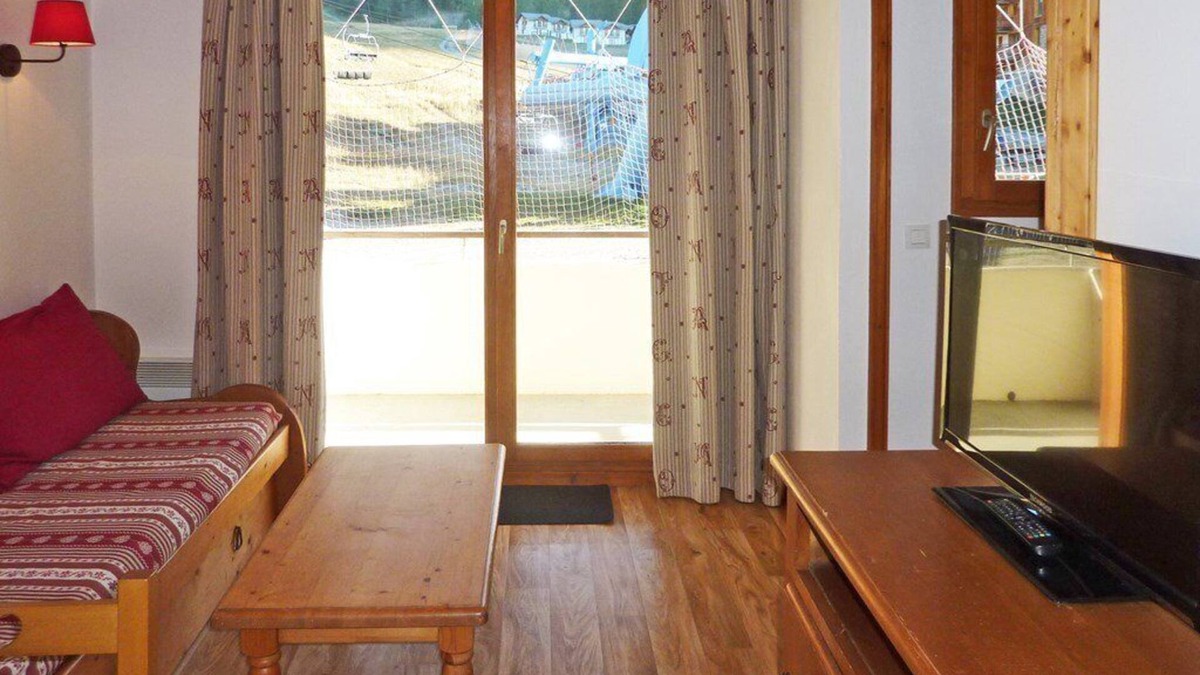 Les Orres Apartment | Les Orres 1800 Appartement 6 Pers vue Pistes