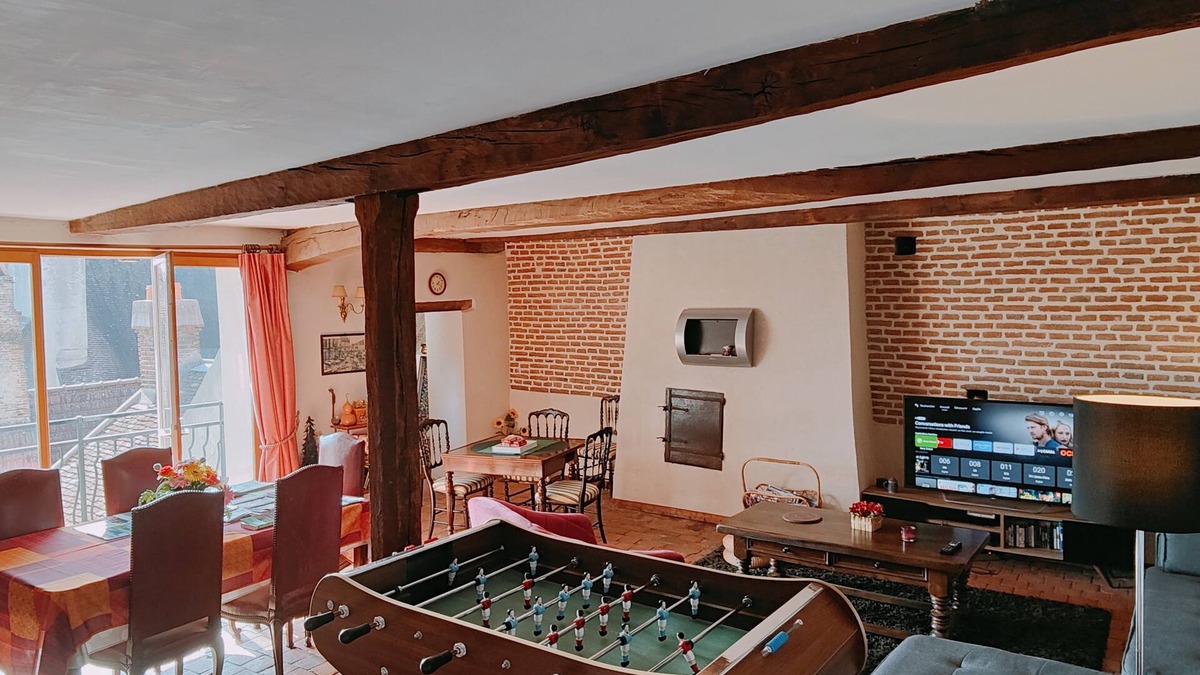 Auxonne Apartment | Les Petites Forges Centre Historique Auxonne 120 m2 (5' from A39 freeway)